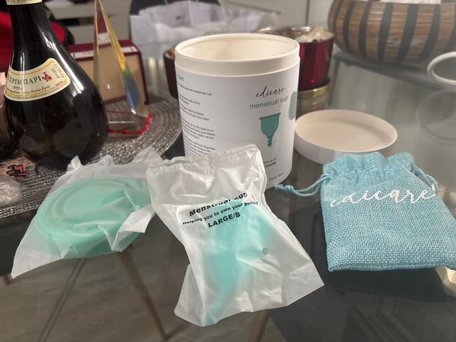 Copa menstrual Edicare silicona 0 tóxicos