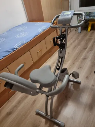 Bicicleta Estática Gris