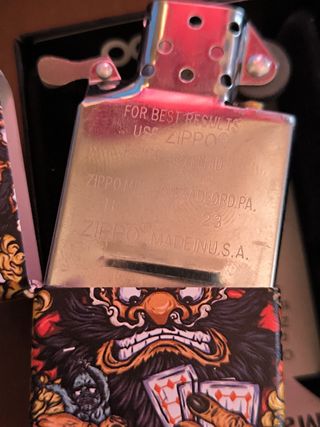 Zippo El mal jugador Original