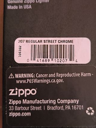 Zippo El mal jugador Original