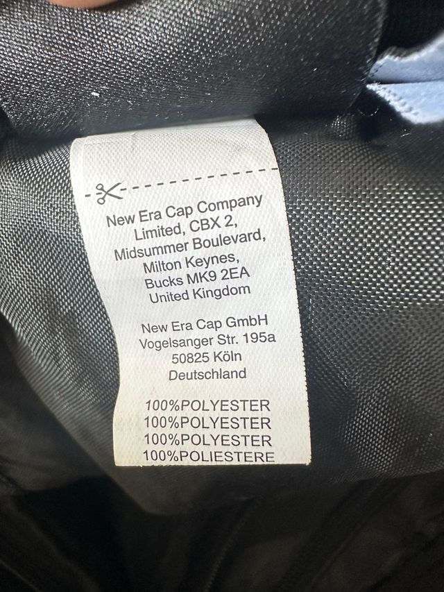 Marsupio New Era Camouflage Nero Grigio