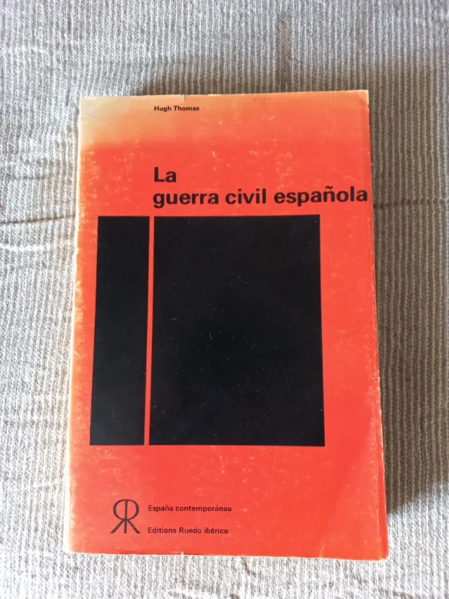 Libro La guerra civil española Hugh Thomas