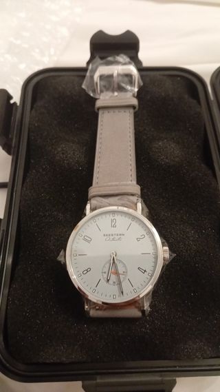Reloj Seestern S382 Automático Gris/Plata