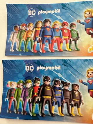 Playmobil Kinder Figuras DC Comics