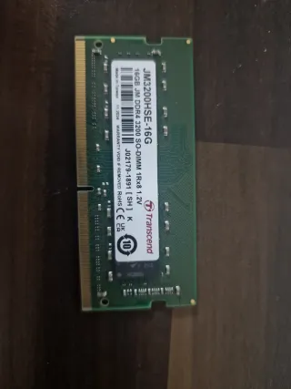 Memorias Portatil 16GB DDR4 SODIMM 3200MHz