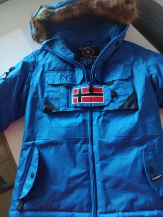 Abrigo geographical Norway niño 12 años
