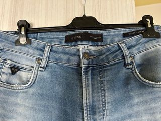 Guess Jeans Uomo Taglia M Blu Strappati
