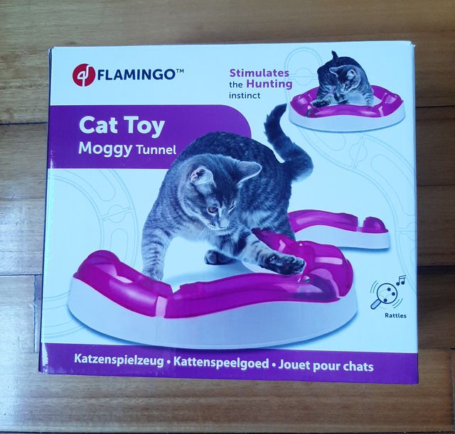 Juego interactivo para gatos (tunel)