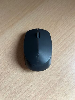 Ratón Inalámbrico Negro Silencioso Rapoo