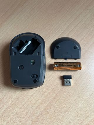 Ratón Inalámbrico Negro Silencioso Rapoo