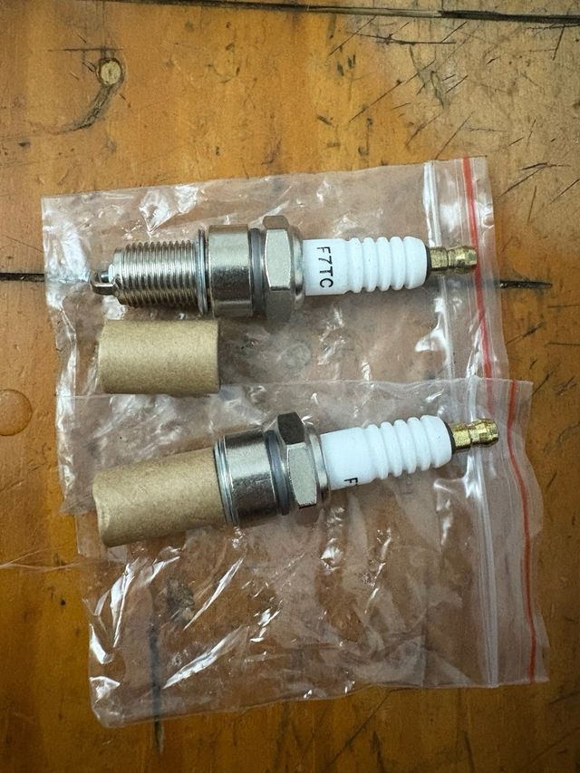 Bujías para moto y motocultor