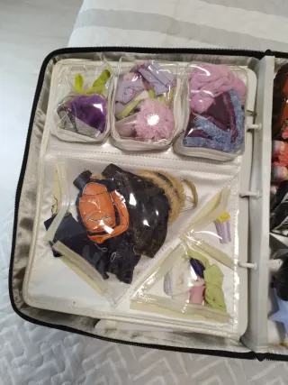 Muñecas Bratz con accesorios y maletín, negociable