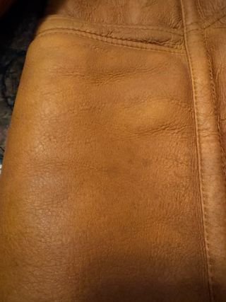 Montone Shearling Vintage Originale Tg 50