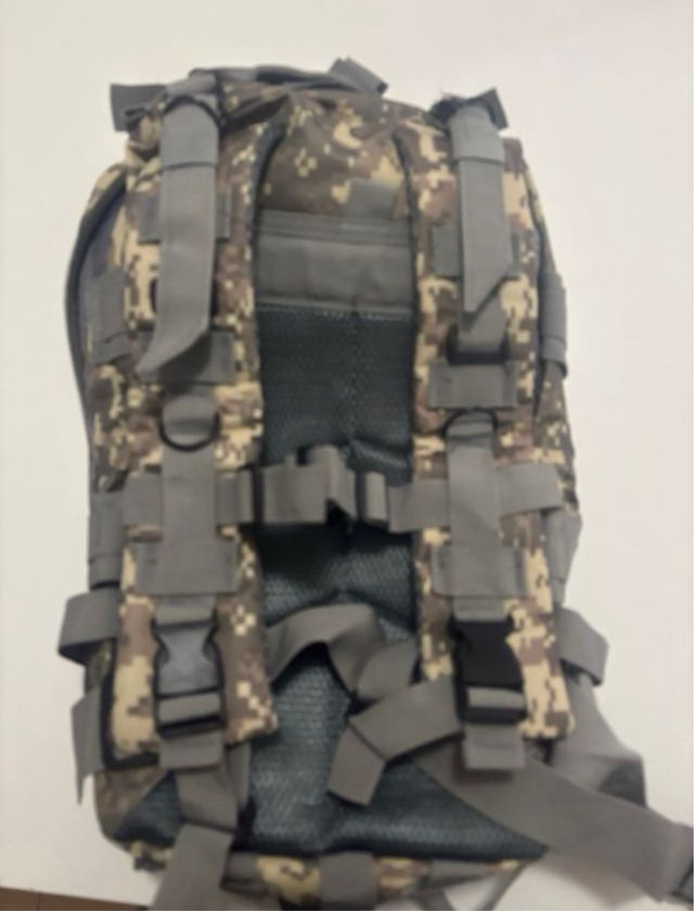Mochila militar camuflaje senderismo