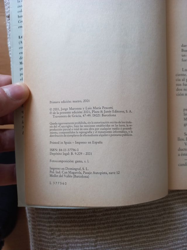 Libro Copyright de Jorge Maronna de Les Luthiers