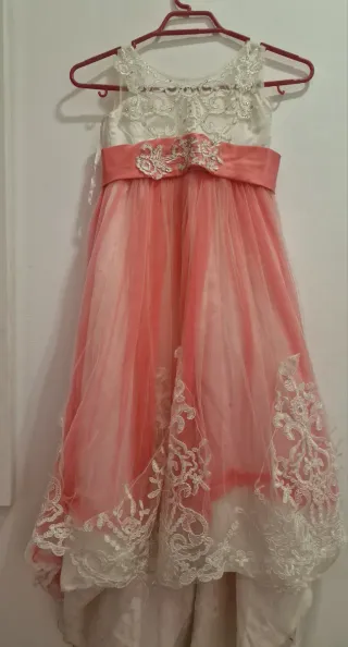 Vestido fiesta niña talla 120 cm
