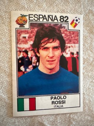 Cromo Paolo Rossi Mundial España 82
