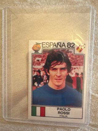 Cromo Paolo Rossi Mundial España 82