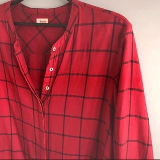 Blusa cuadros Yerse NUEVA