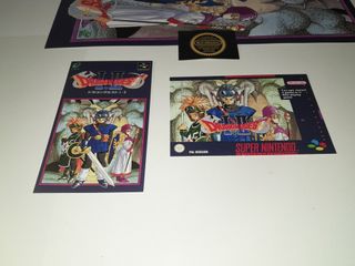 Dragon Quest I & II Pal - Super Nintendo - Snes