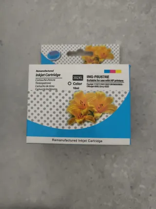 Cartucho Tinta HP 302XL Color