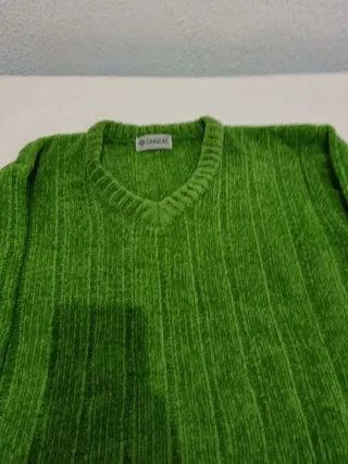 Jersey verde de punto