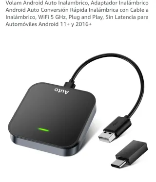 NUEVO Adaptador Android Auto Inalámbrico