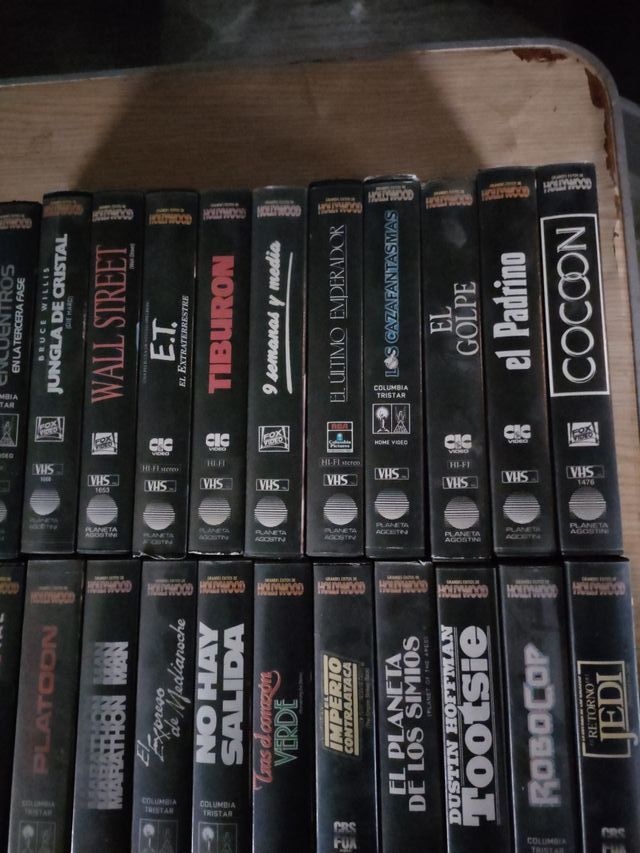 Colección de 25 Películas VHS