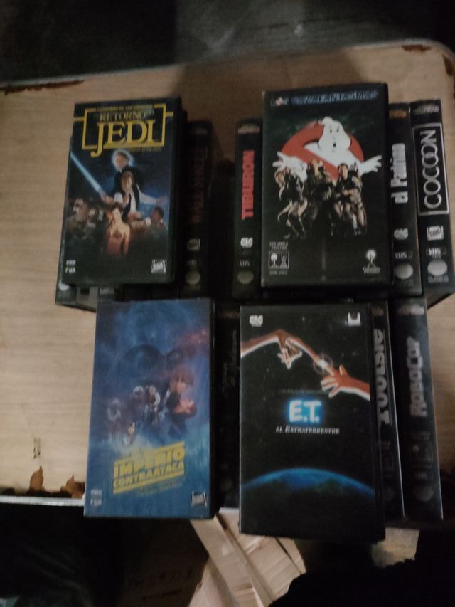 Colección de 25 Películas VHS