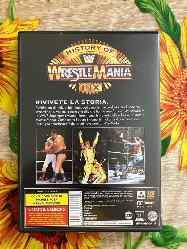 Wwe history of wrestlemania