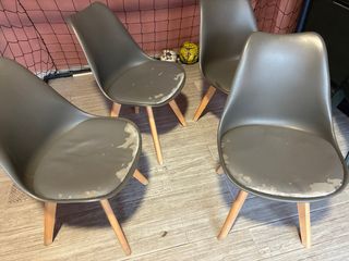 Set di 4 sedie da pranzo