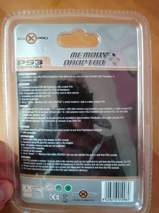 Adattatore memory card PS3 