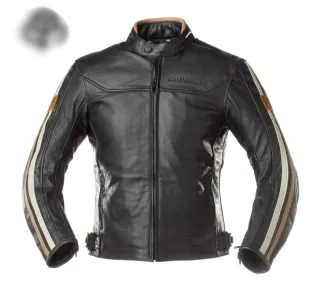 Chaqueta de piel para moto