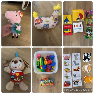 Lote de juguetes infantiles variados