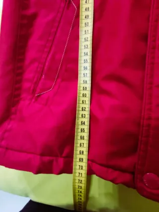 Chaquetón de hombre rojo 