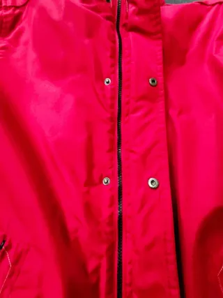 Chaquetón de hombre rojo 