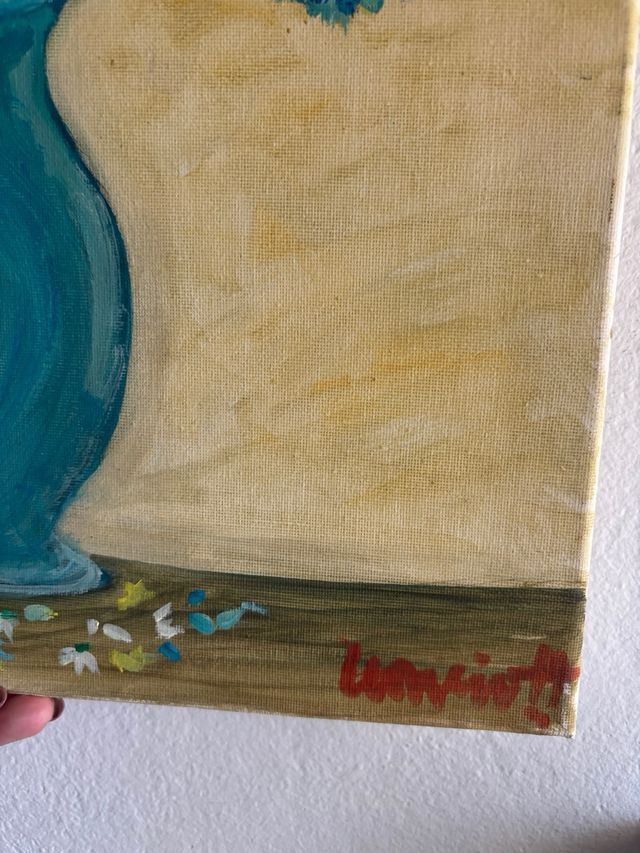 CUADRO LEONCIO PINTOR FLORES