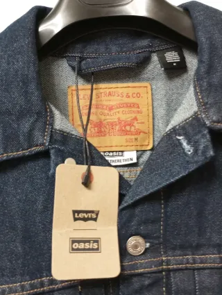 OASIS jacket M Levis TYPE 2 TRUCKER.(TOUR 25)NUEVA