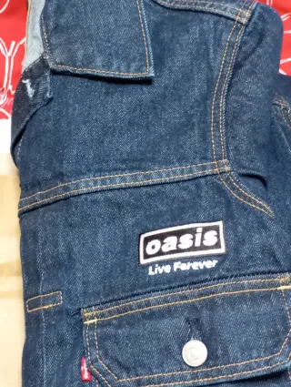 OASIS jacket M Levis TYPE 2 TRUCKER.(TOUR 25)NUEVA