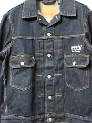 OASIS jacket M Levis TYPE 2 TRUCKER.(TOUR 25)NUEVA