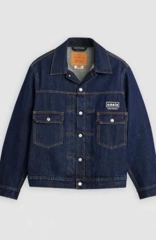 OASIS jacket M Levis TYPE 2 TRUCKER.(TOUR 25)NUEVA