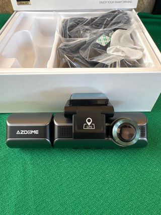 AZDOME Dashcam 4K 3 Canales
