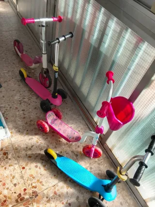 Patinetes infantiles varios colores
