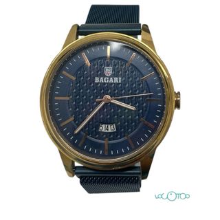Reloj BAGARI 8016 Azul y Dorado