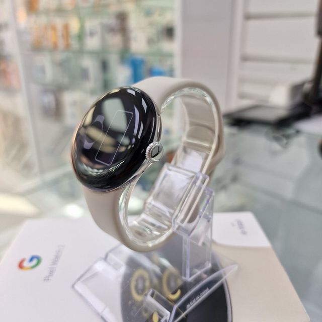Google Pixel Watch 2 polished silver semi nuevo