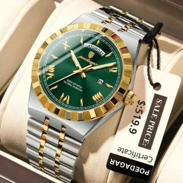 Reloj POEDAGAR Dorado Hombre