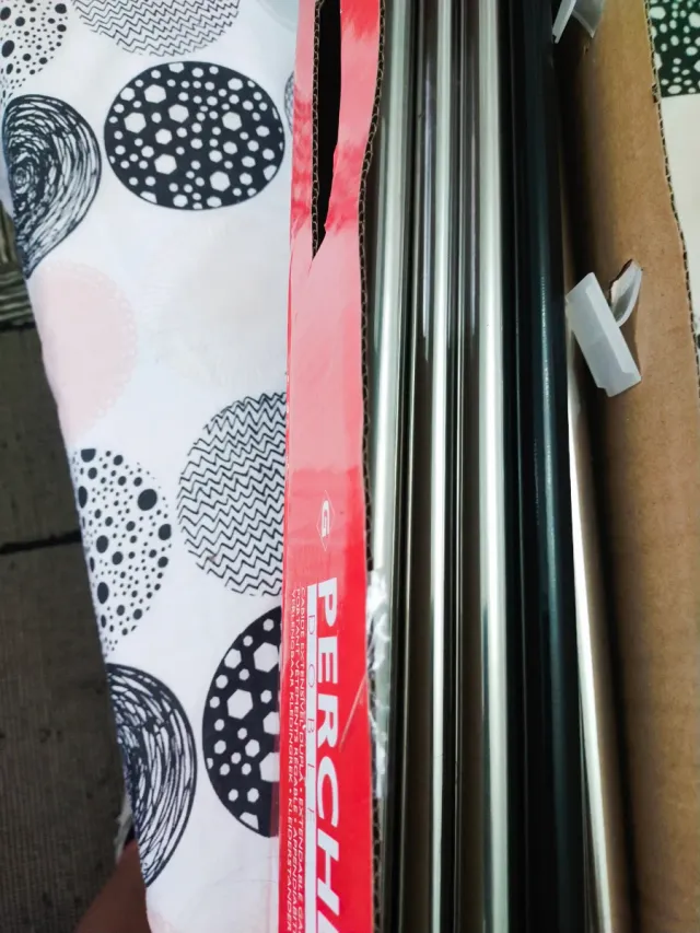 Perchero doble para ropa