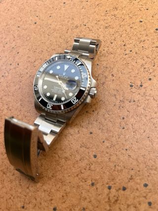 Rolex Submariner Negro y Plateado