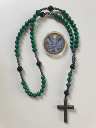 Rosario y moneda de Moisés 