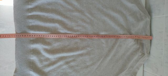 Jersey Cortefiel manga larga XXL gris